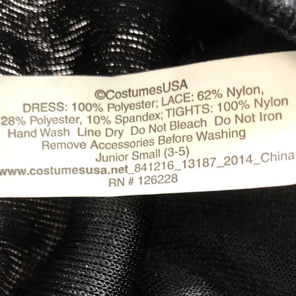 Midnight Vamp Costume Dress - Picture 14 of 15